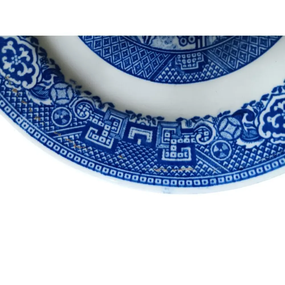 Homer Laughlin Blue Willow Ware Set of 12